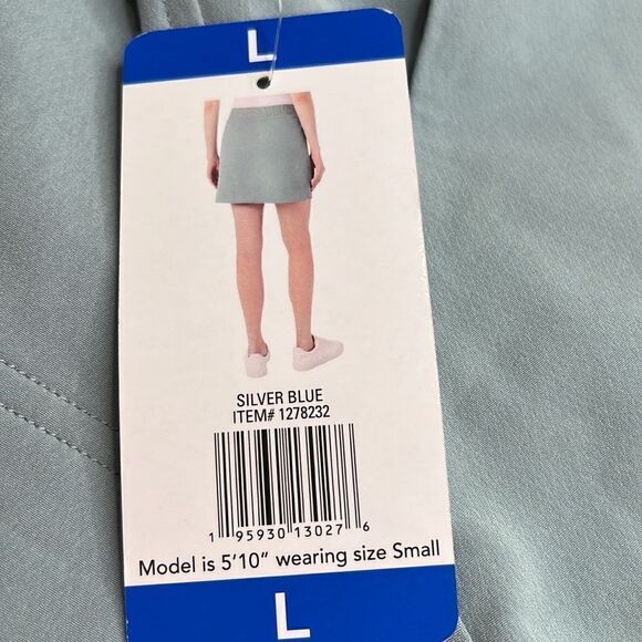 32Degrees Cool Sage  Green Athletic Skort size large NWT - Picture 13 of 16